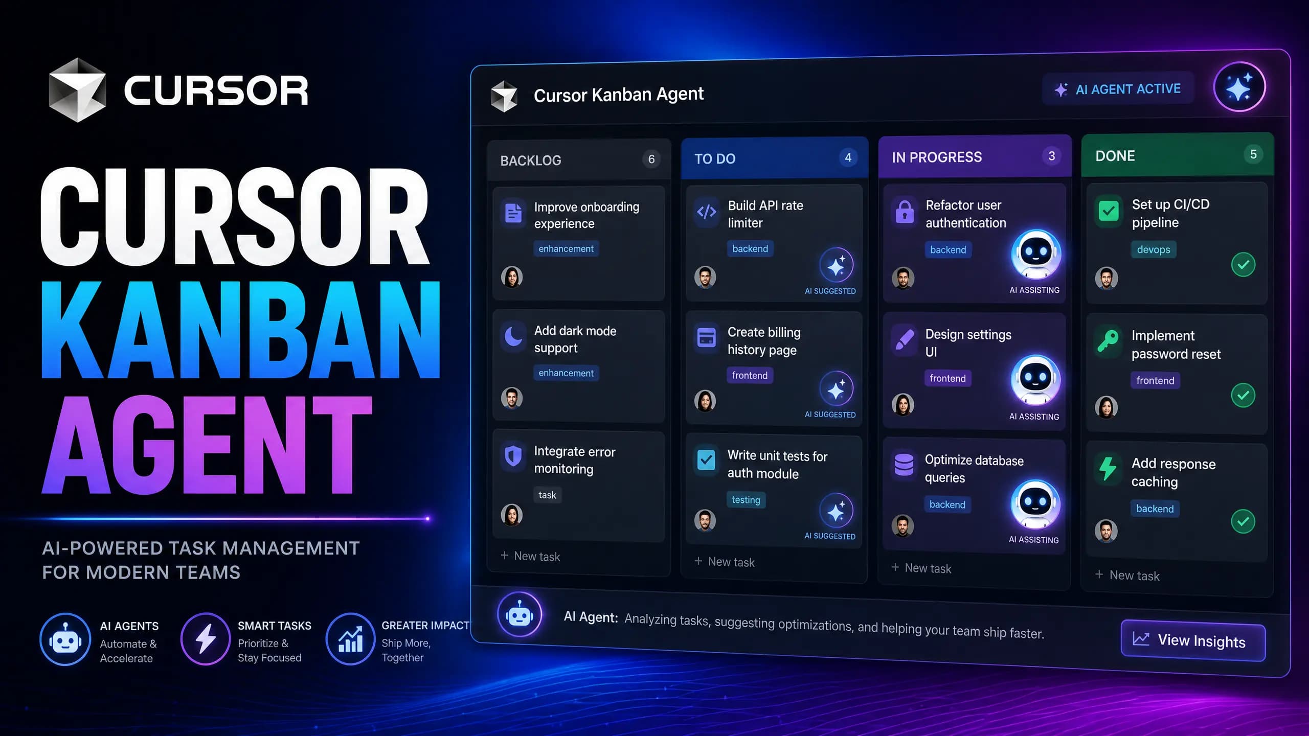 Cursor Kanban Agent: Drag a Task, Get a Pull Request