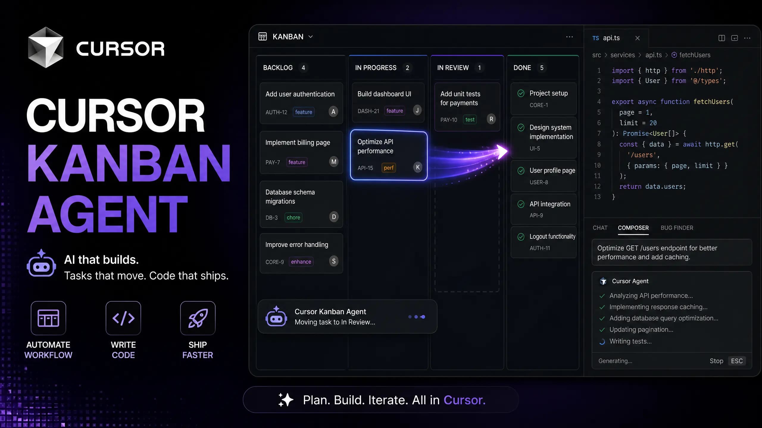 Cursor Kanban Agent