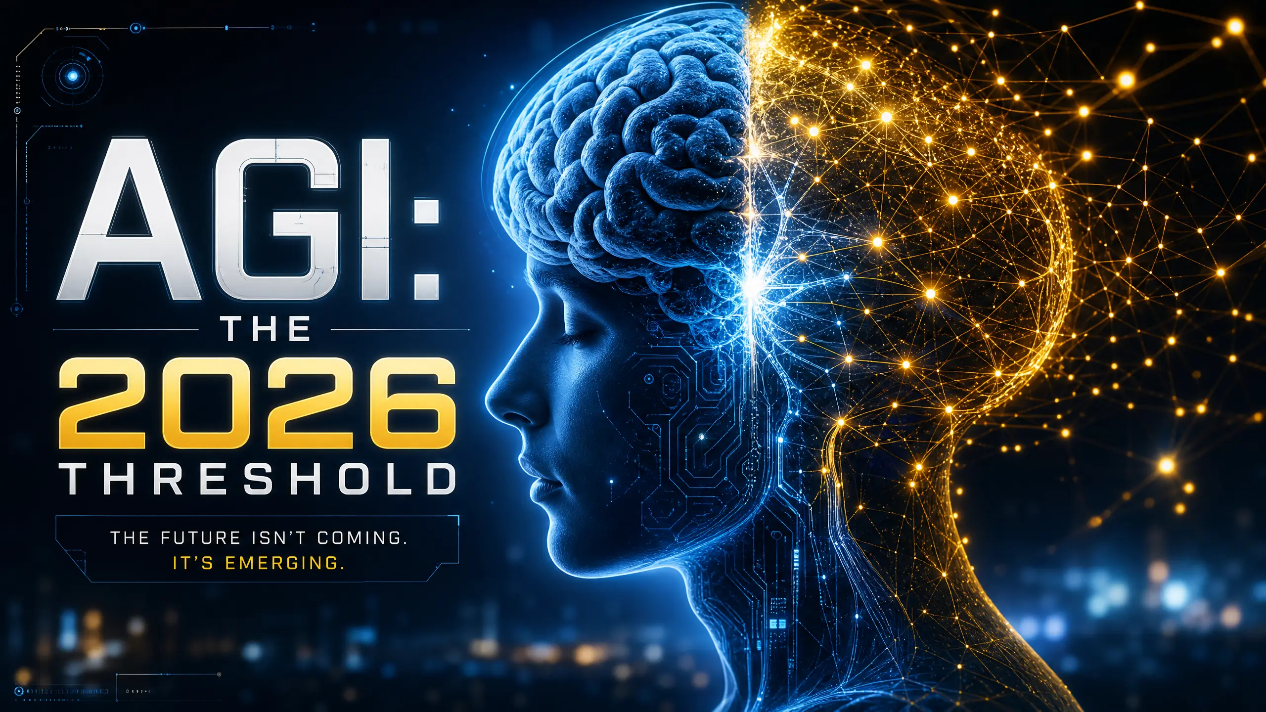 AGI: The 2026 Threshold Thumbnail