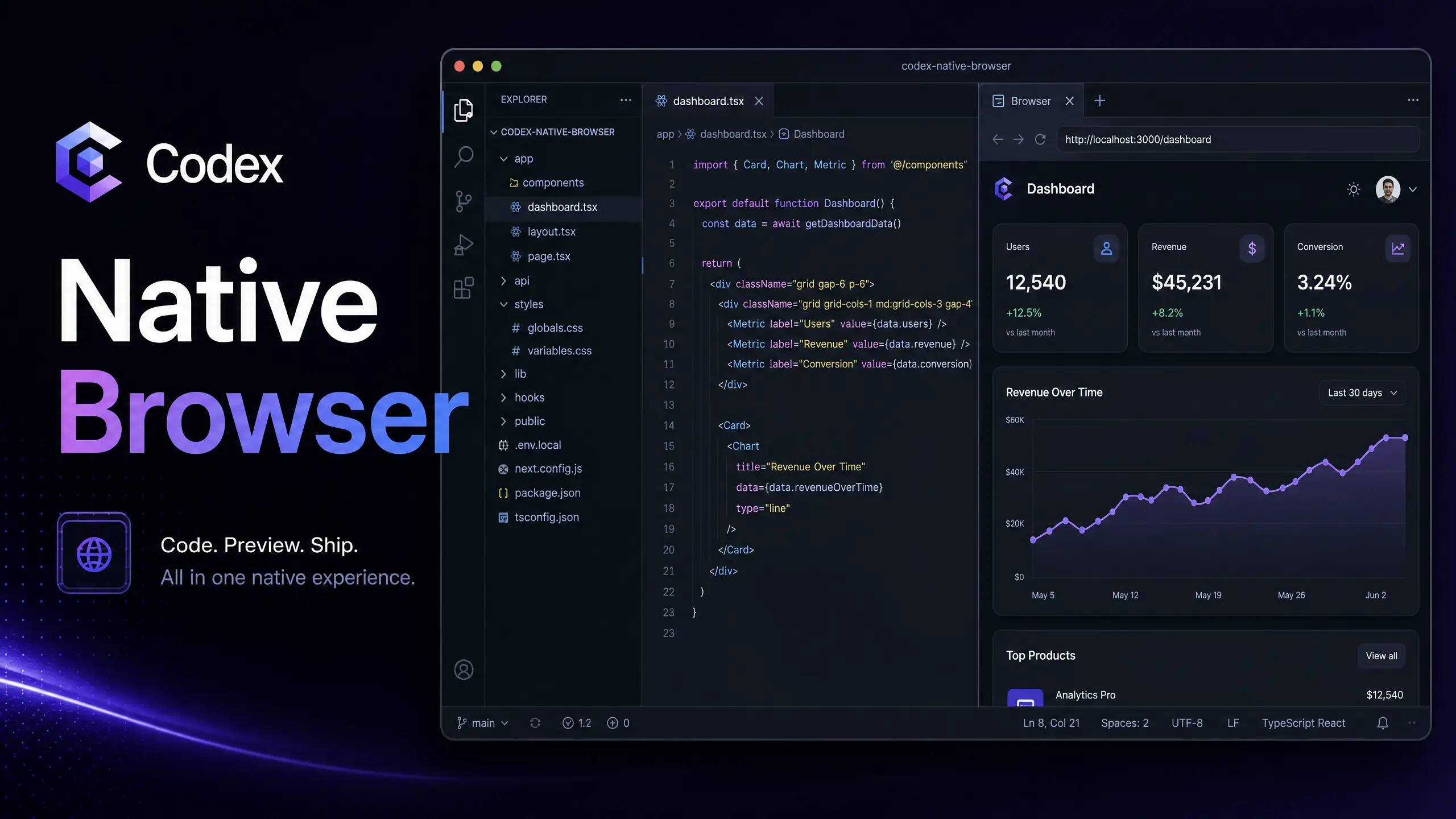 OpenAI Codex Native Browser Agent