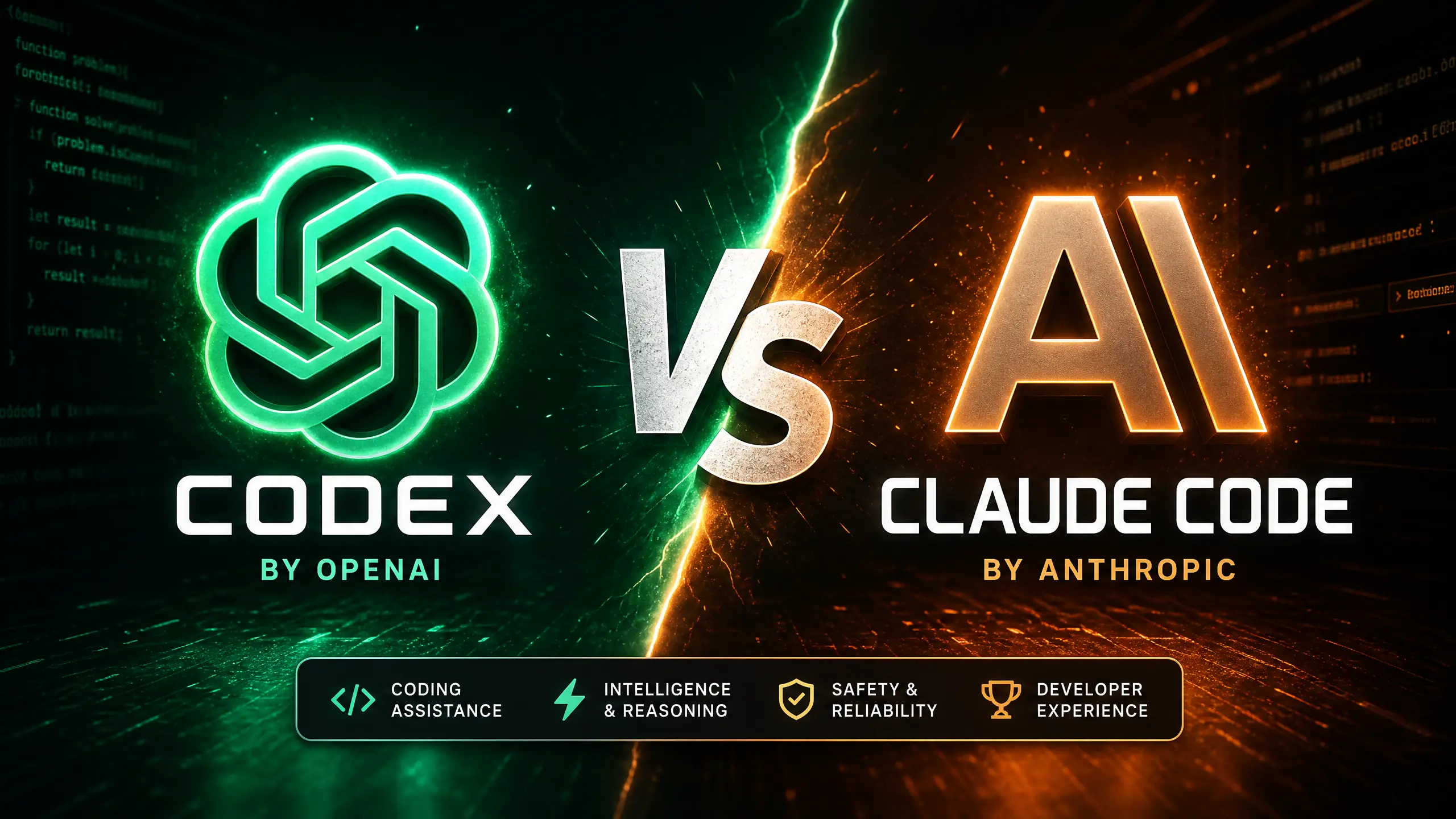 Codex vs Claude Code Comparison