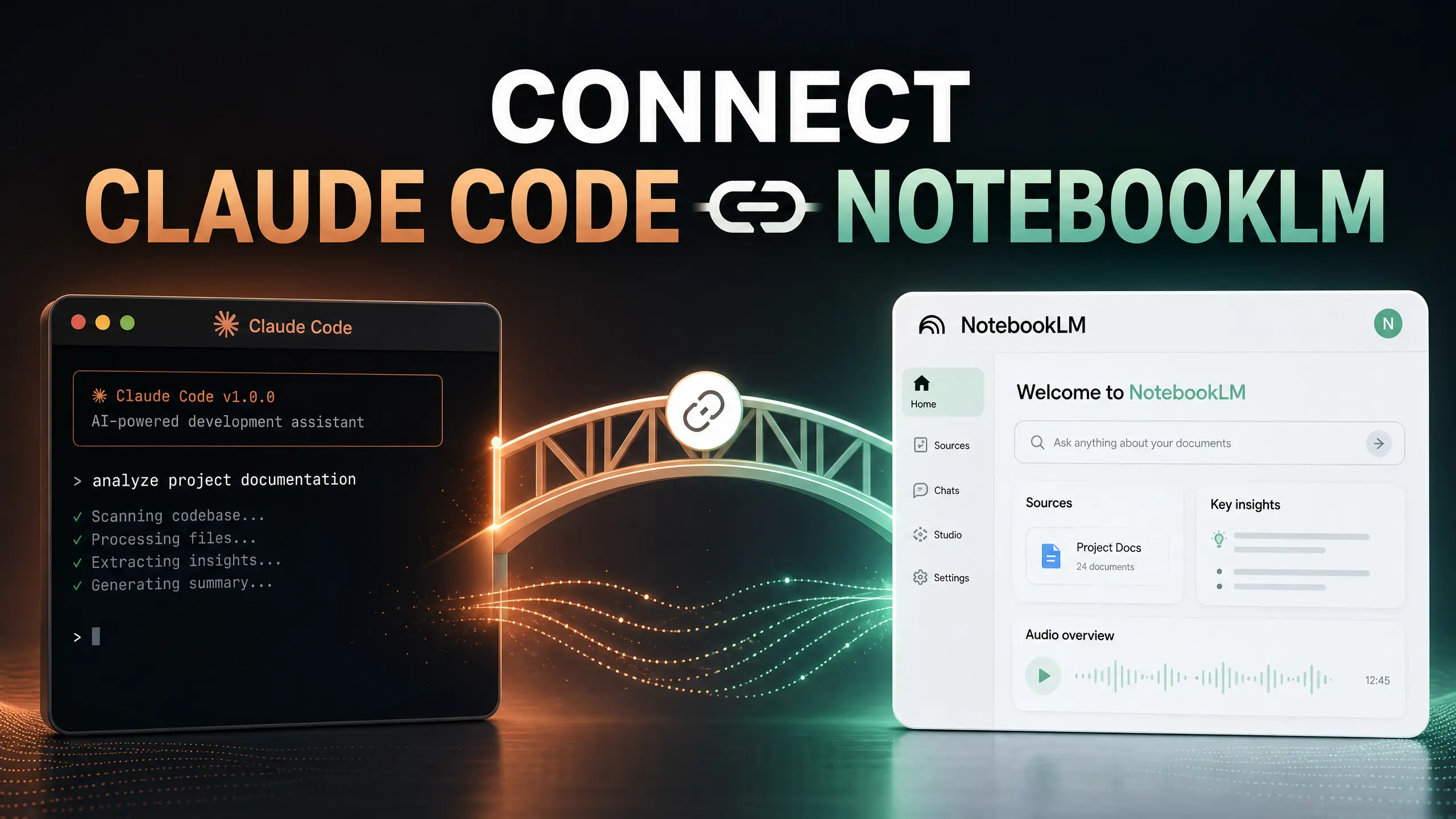 Connect Claude Code to NotebookLM
